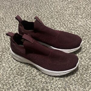 Avia Maroon Slip-On Shoes